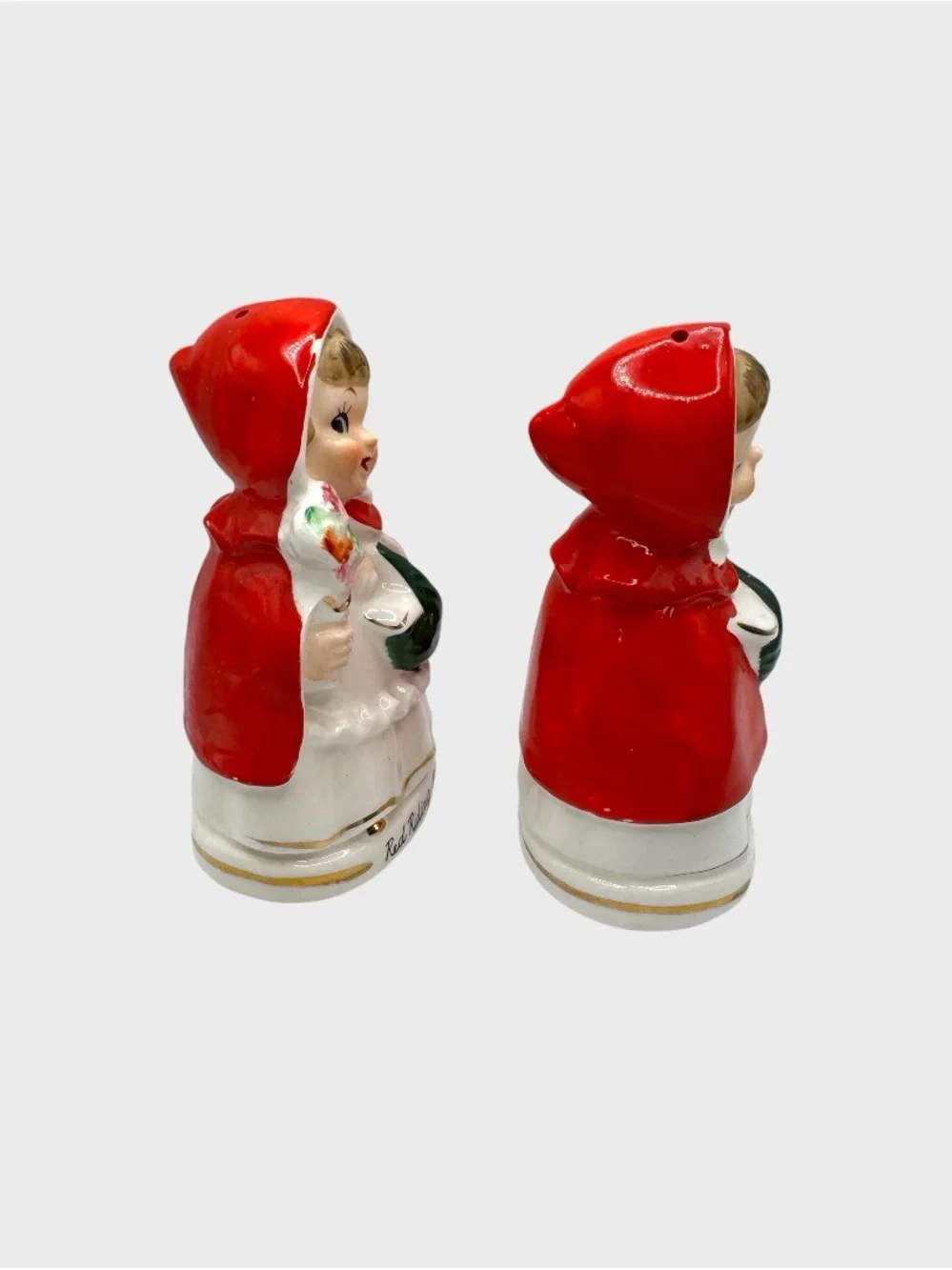 Vintage Relco Red Riding Hood Shakers